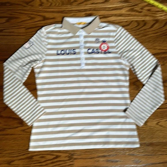 Louis Castel L/S women’s polo size M - Picture 6 of 12